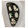 Автокресло группа 2/3 (15-36 кг) Kenga YB802A с isofix (коричневый)