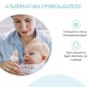 Ниблер для прикорма BUNNY TWIST с поворотным механизмом добавления прикорма. Цвет голубой.