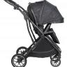Коляска детская прогулочная Farfello Fest Lux (Feather black / Черное перышко FL-9 черная рама)