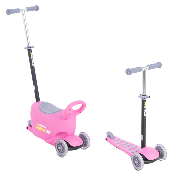 Самокат каталка N.ERGO LB1502 Pink Самокат каталка N.ERGO LB1502 Pink