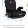 Автокресло-бустер Farfello Le10 ISOFIX, группа 3 (22-36 кг) (Black/черный Le10)