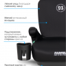 Автокресло-бустер Farfello Le10 ISOFIX, группа 3 (22-36 кг) (Black/черный Le10)